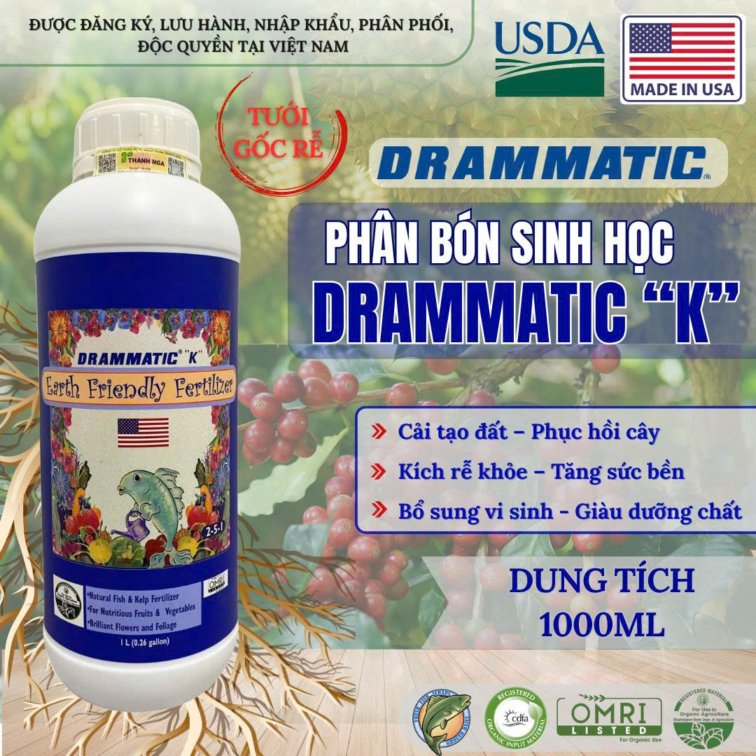 DRAMM "K" Chai lớn 1L