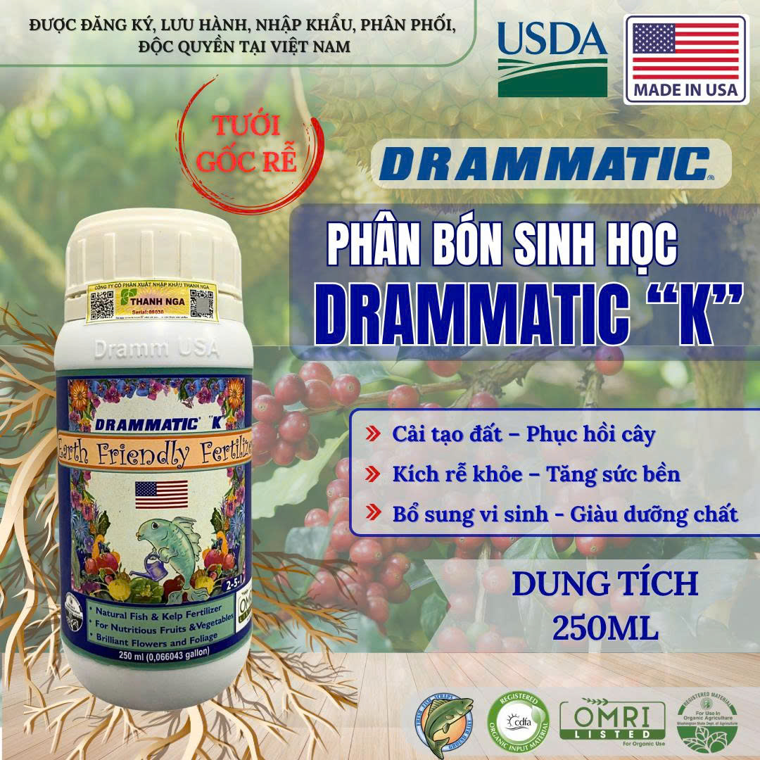DRAMM "K" nhỏ 250mL